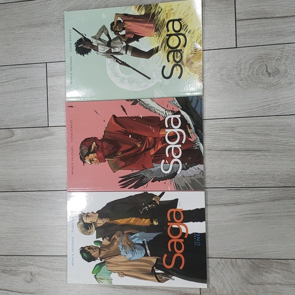 NWOT Saga Vol. 1-3 - Picture 1 of 2